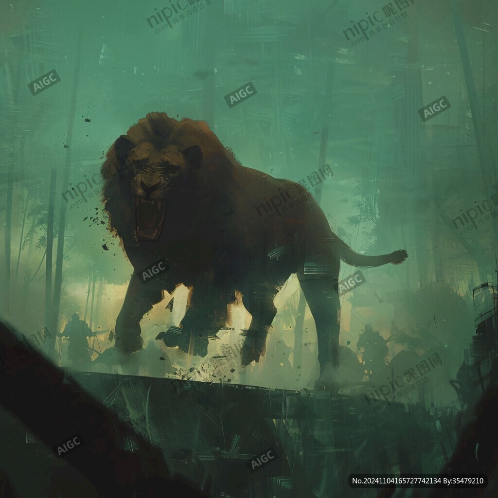 獅子王插畫