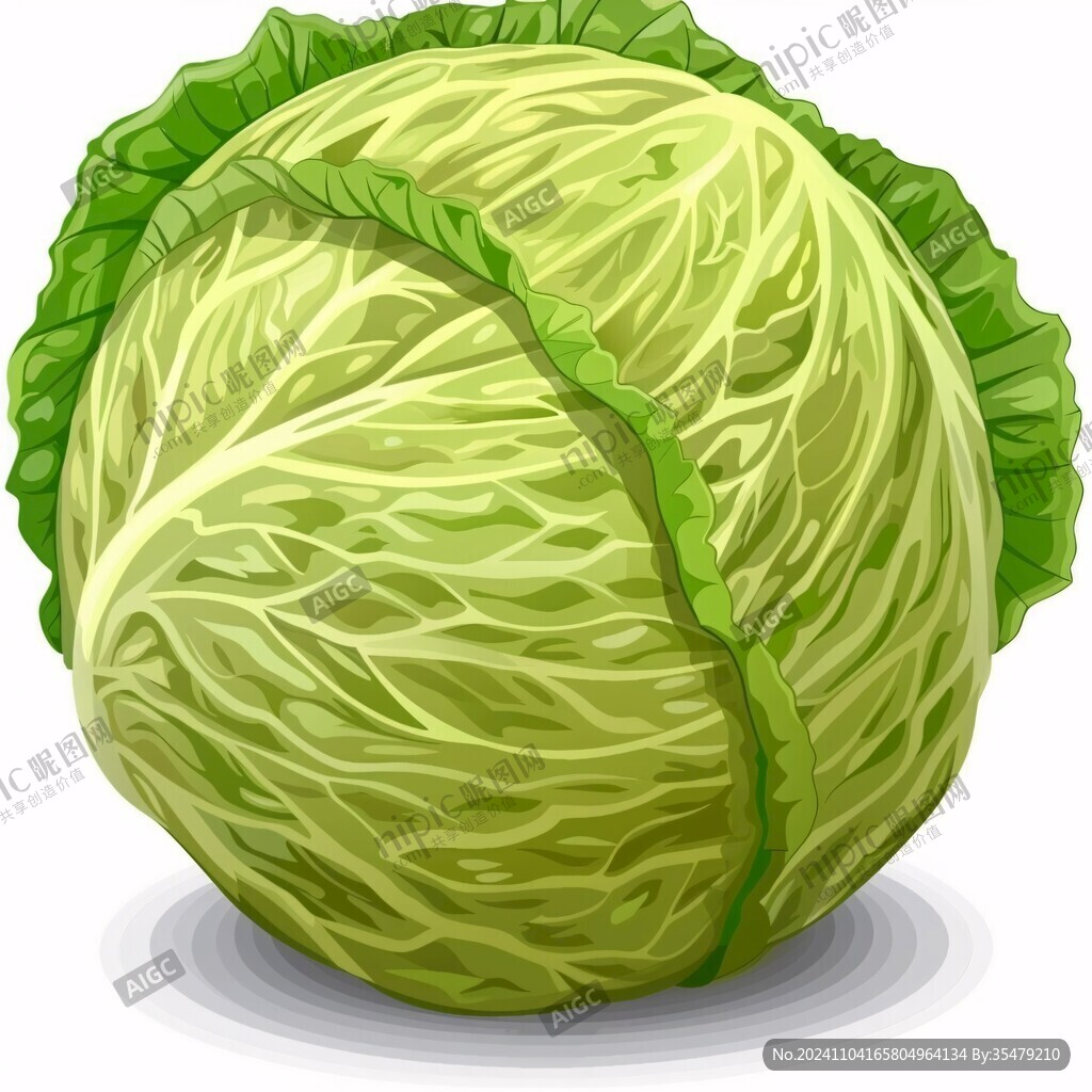 卷心菜剪貼圖