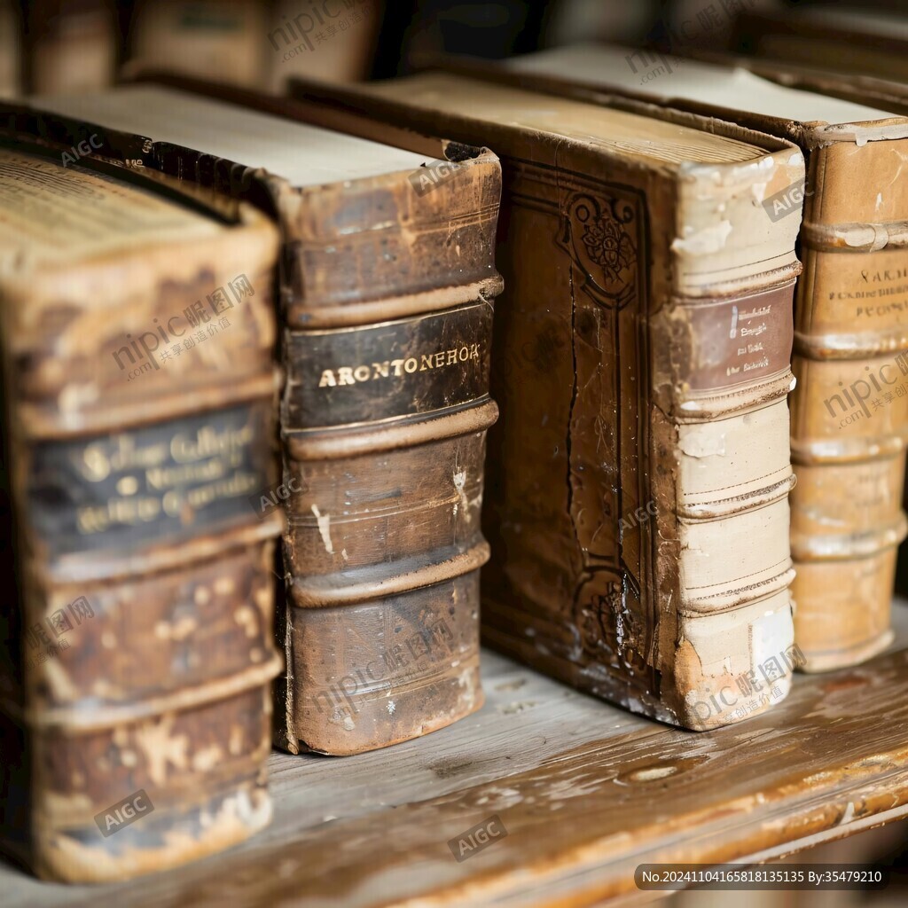 歐式復古書籍