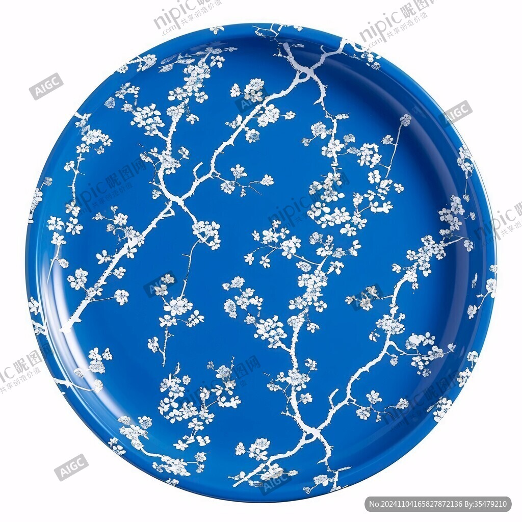 梅花圓盤裝飾
