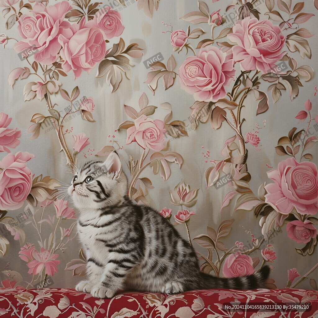 墻紙歐花
