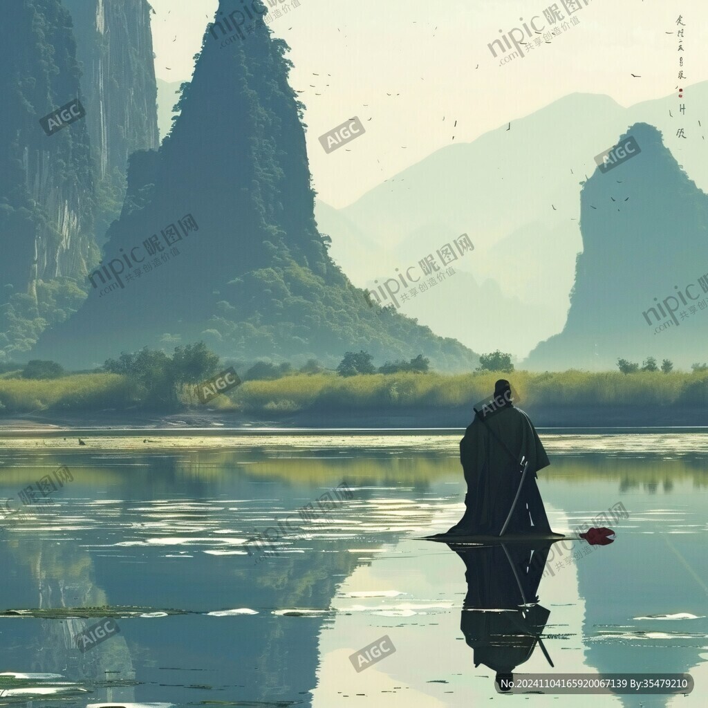 漁翁漓江