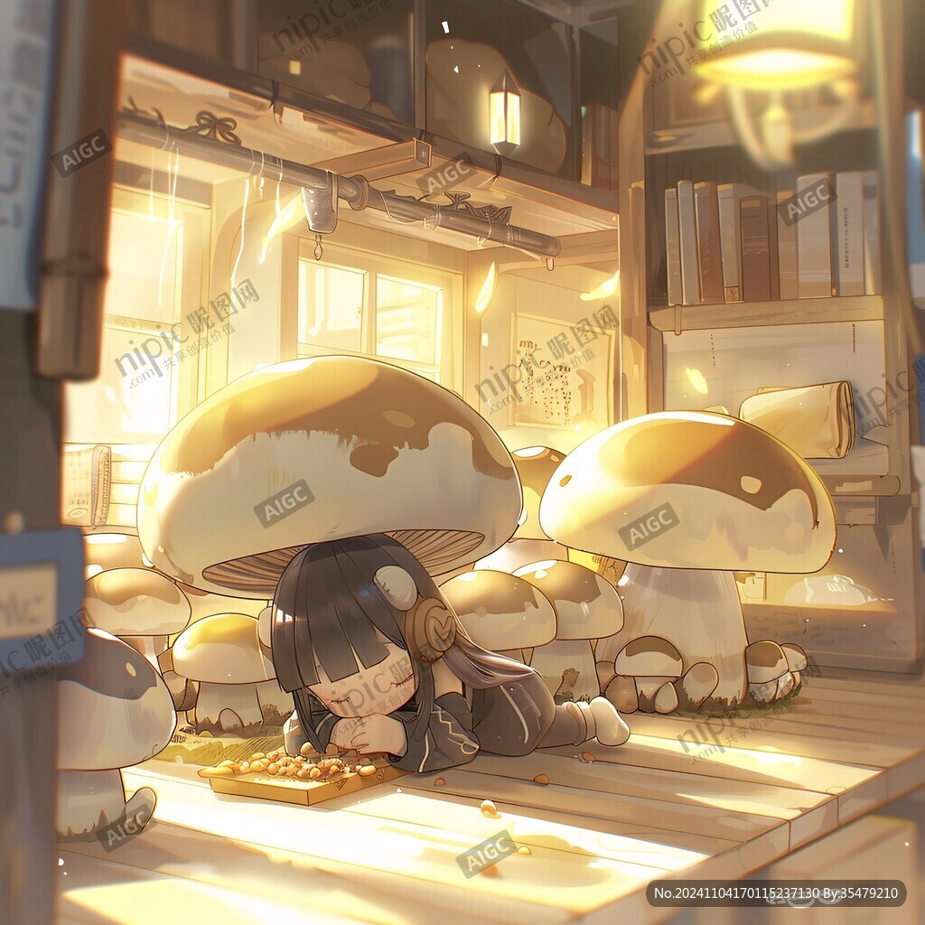 q版蘑菇