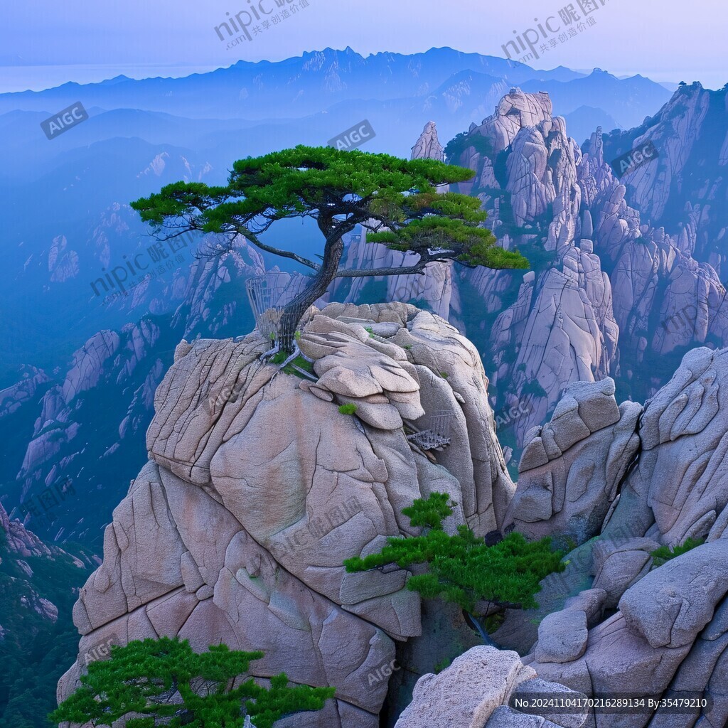 迎客松高清圖