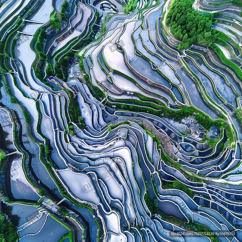 藍(lán)光梯田