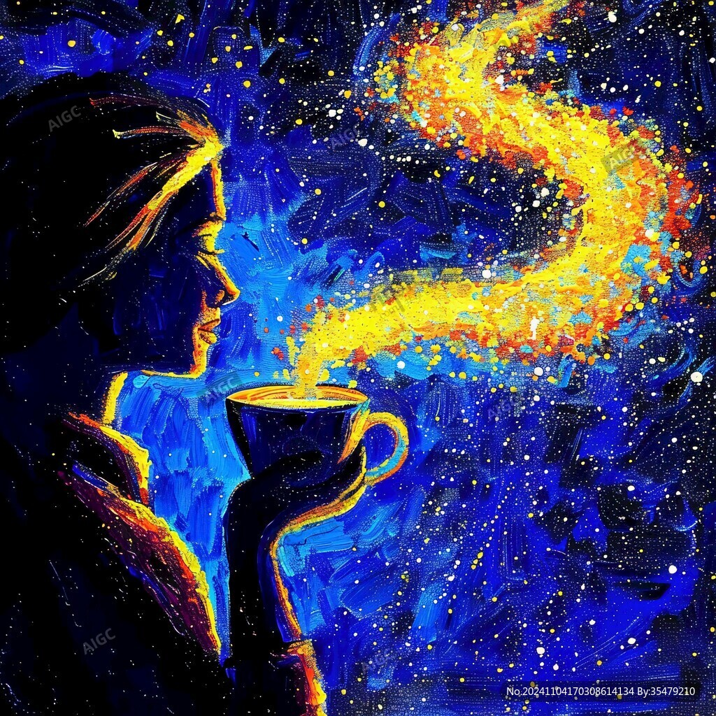 炫酷星空畫