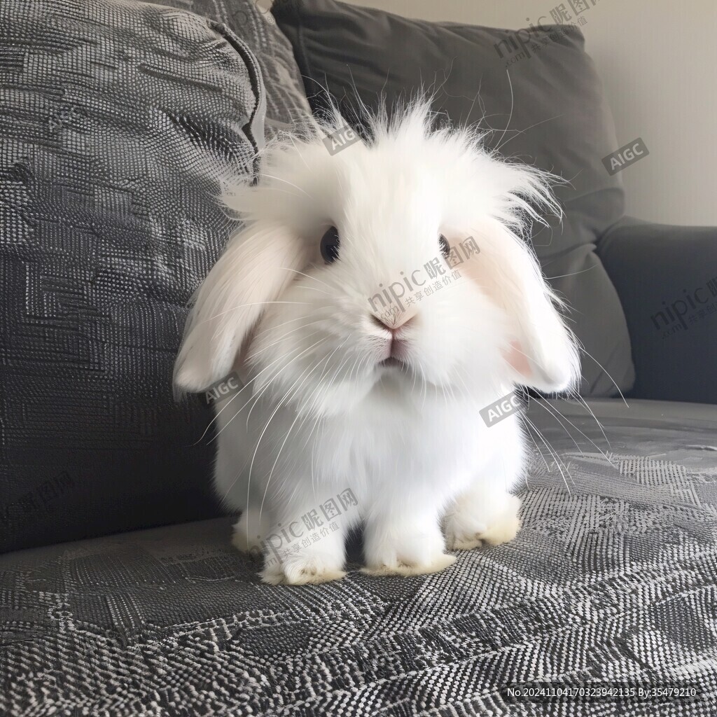 萌兔毛茸茸垂耳兔