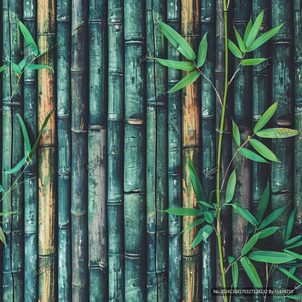 綠竹背景墻