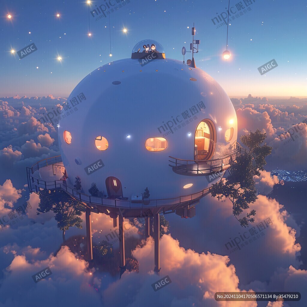 浮游島天空之城