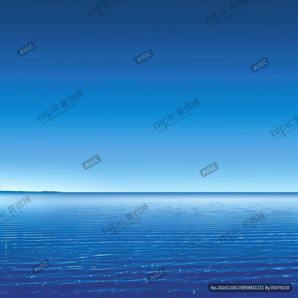 海平面地平線