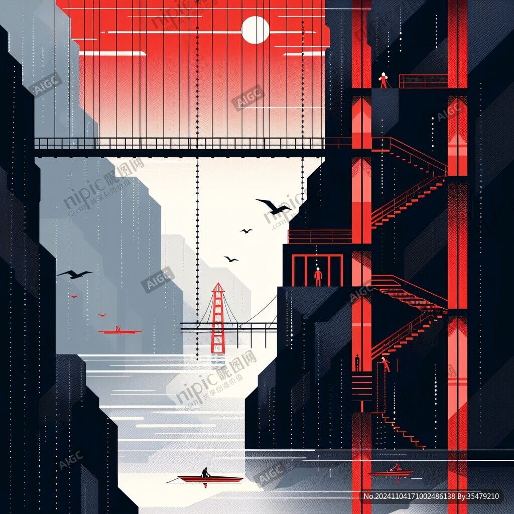 未來(lái)感插畫