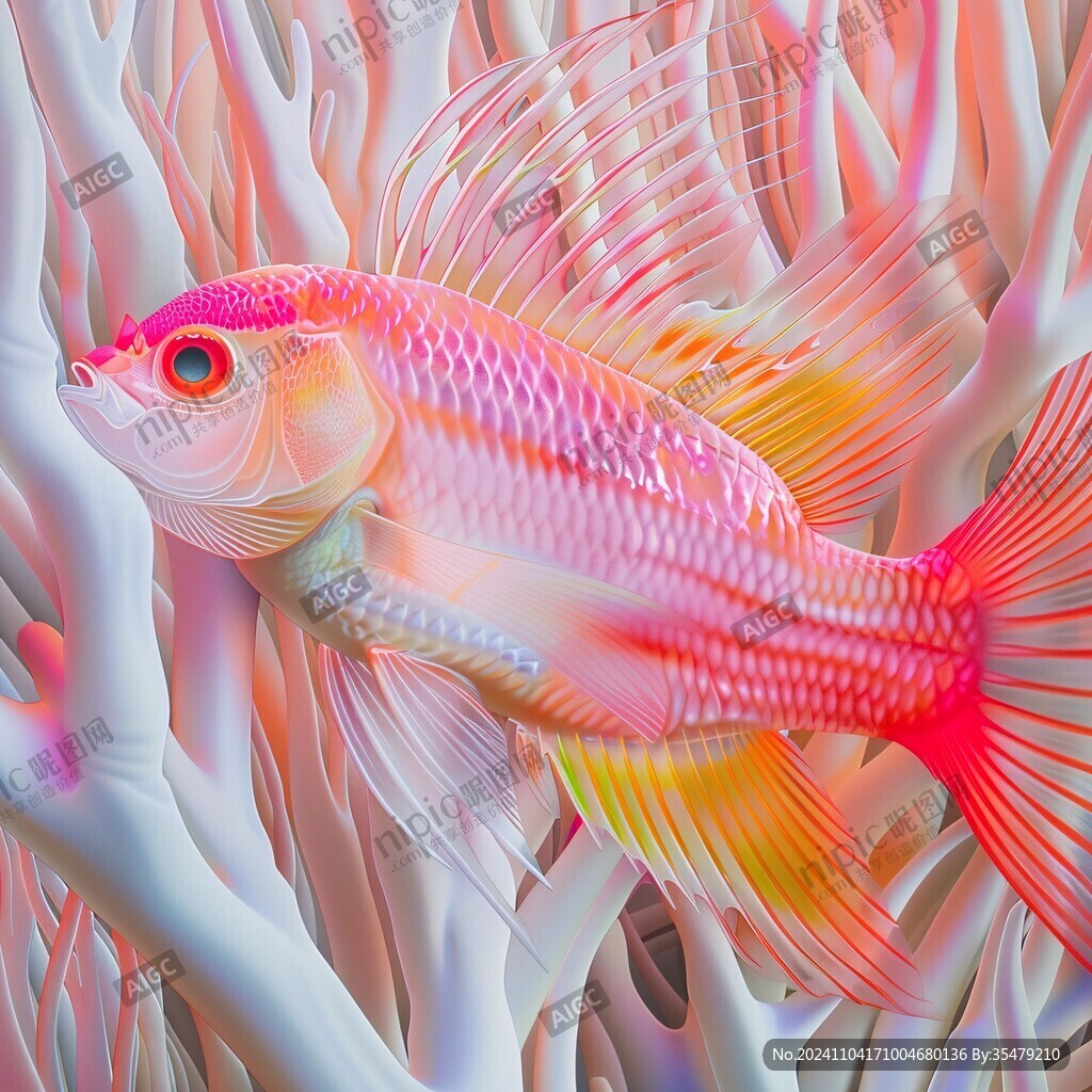 立體畫(huà)素材金魚(yú)立體畫(huà)