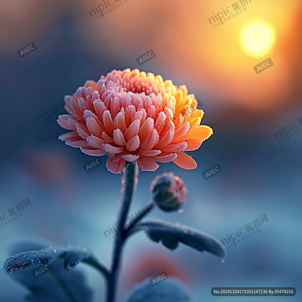 夕陽(yáng)菊花