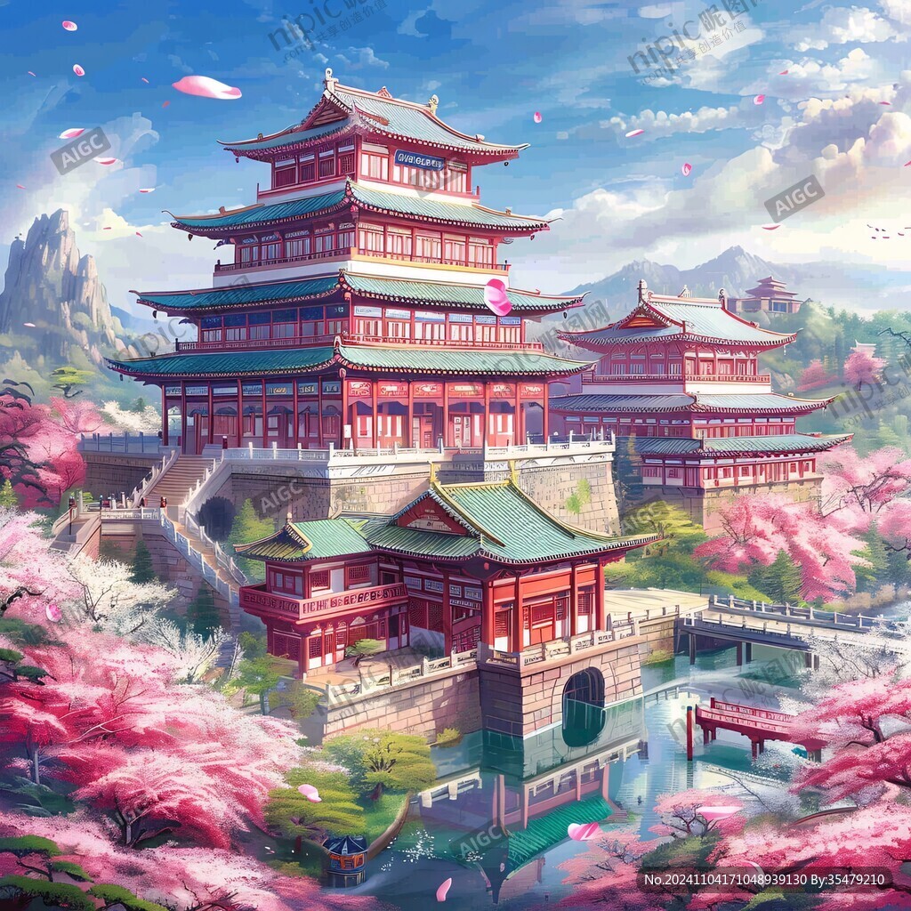 古風(fēng)仙境天上宮闕