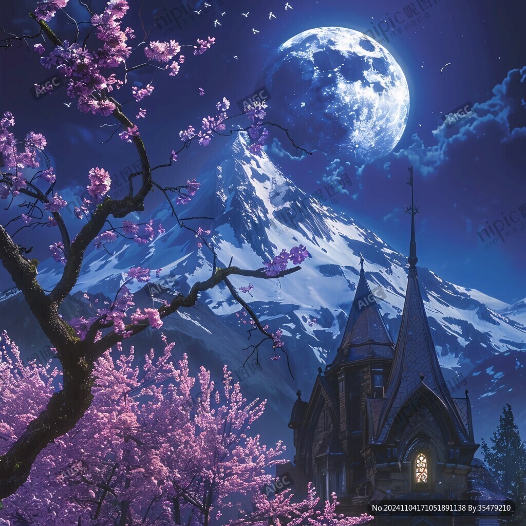 粉色的奇幻風(fēng)景