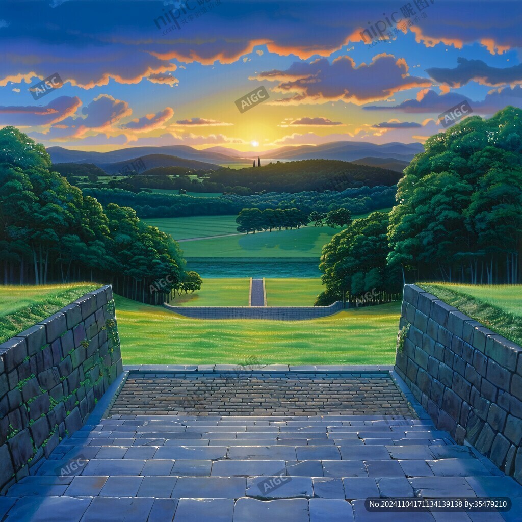 漫畫風(fēng)景