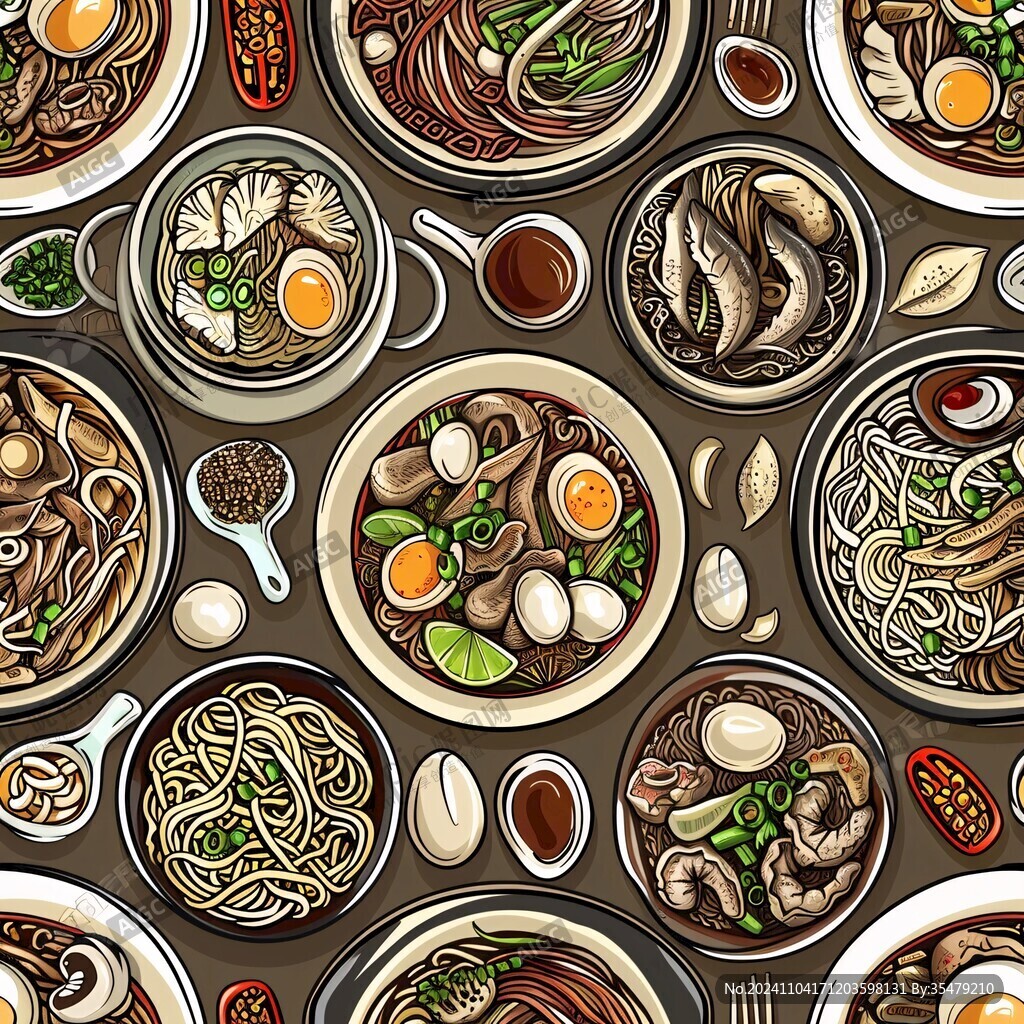點(diǎn)心面插畫