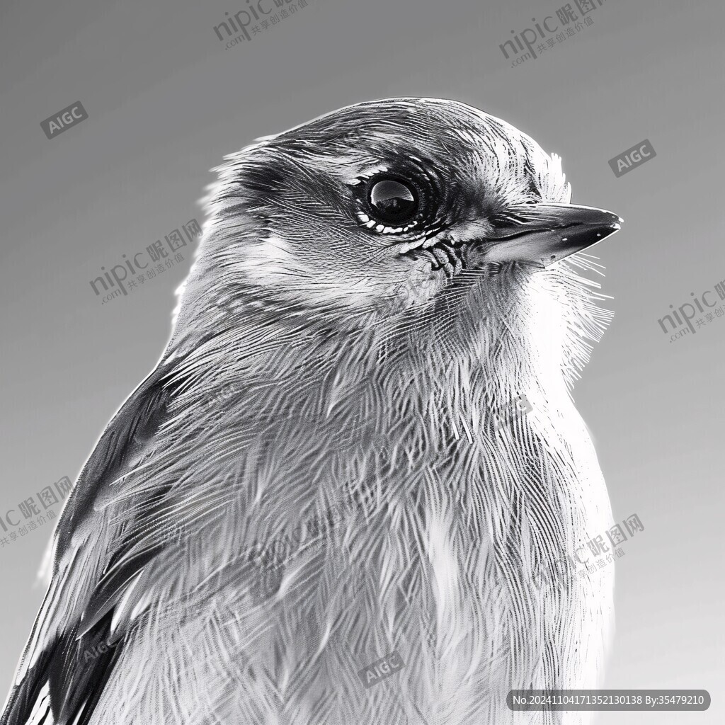 原創(chuàng)手繪鳥麻雀