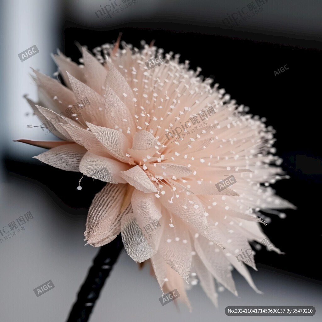 3d膨脹風花朵