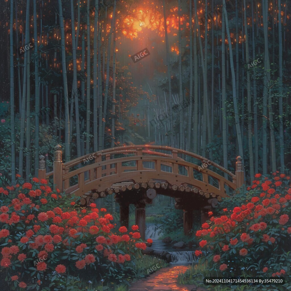 串月橋插畫