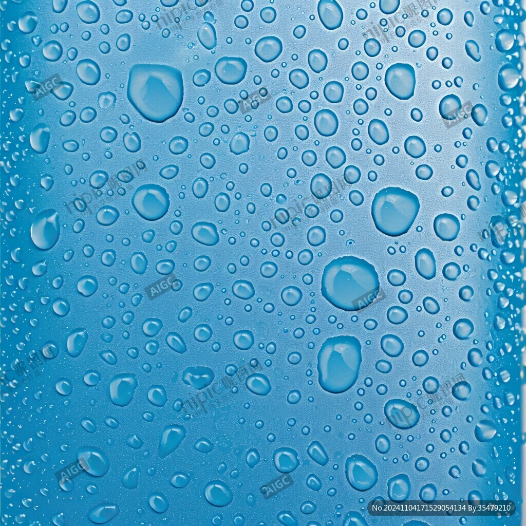 藍色水滴紋