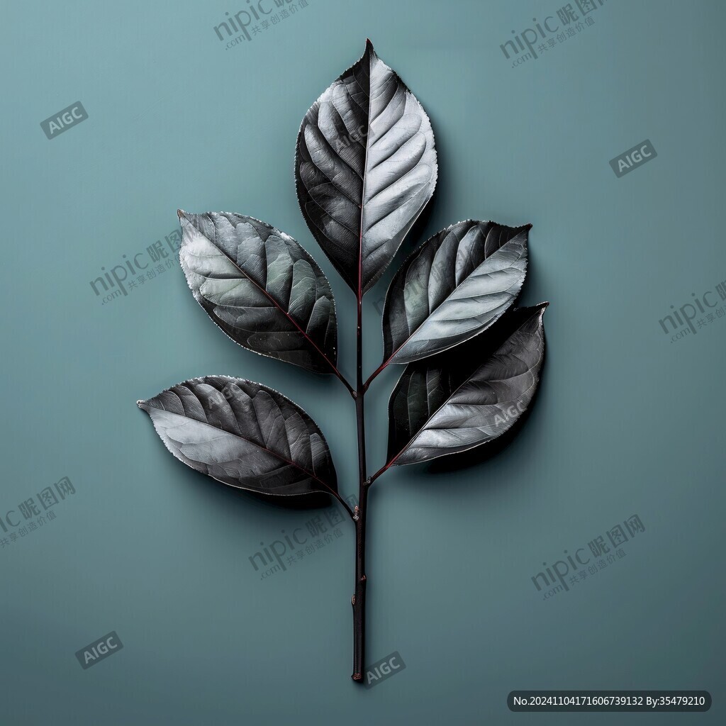 樹葉模型