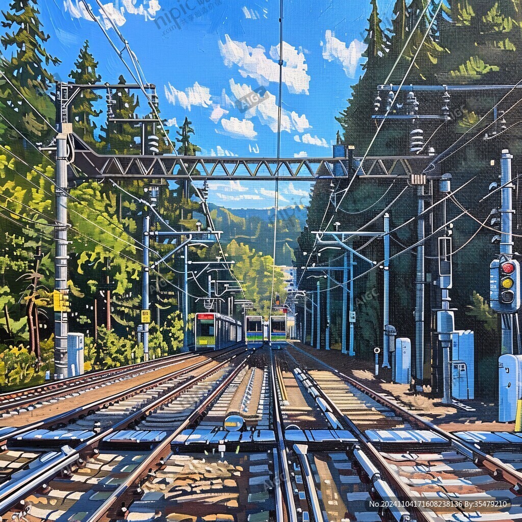 日本鐵道天橋