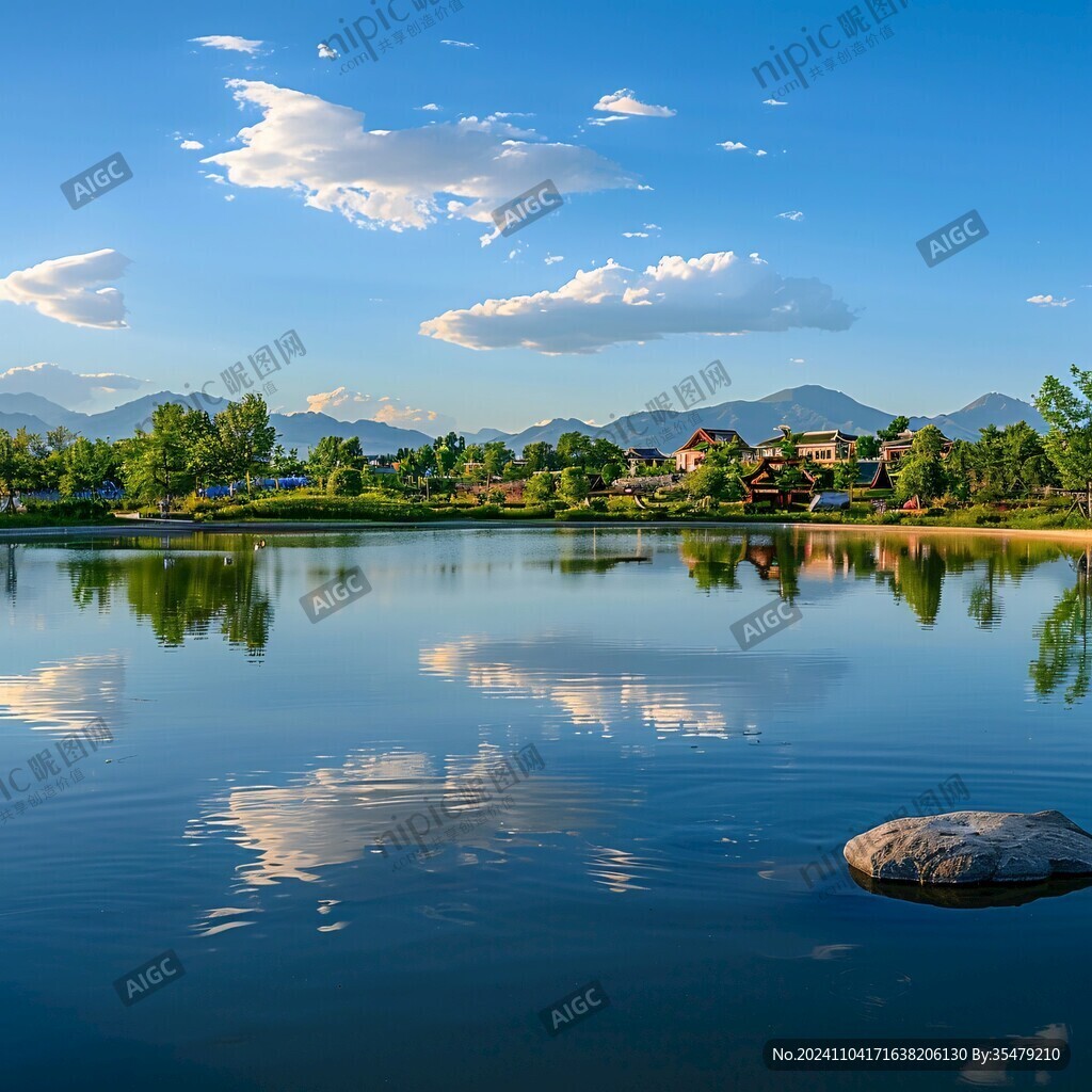 雁棲湖風(fēng)光