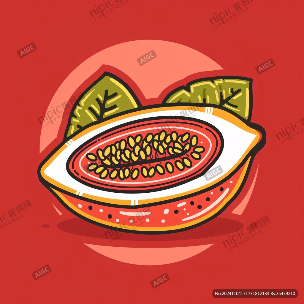 西瓜醬插畫