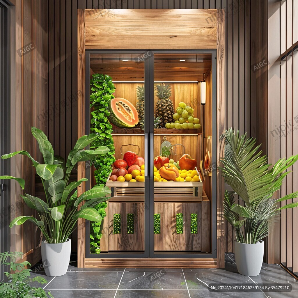 水果展示櫥窗