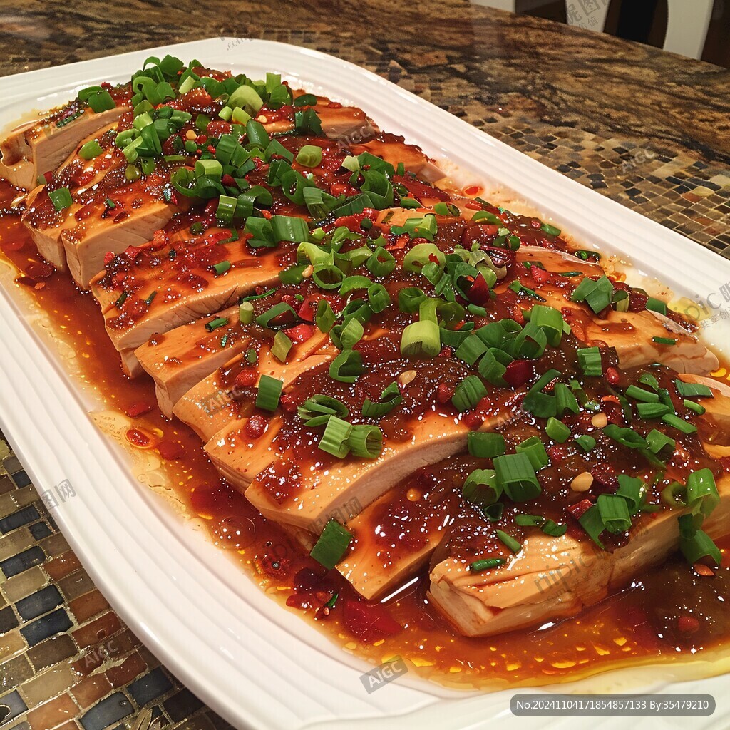 涼拌麻辣嫩豆腐