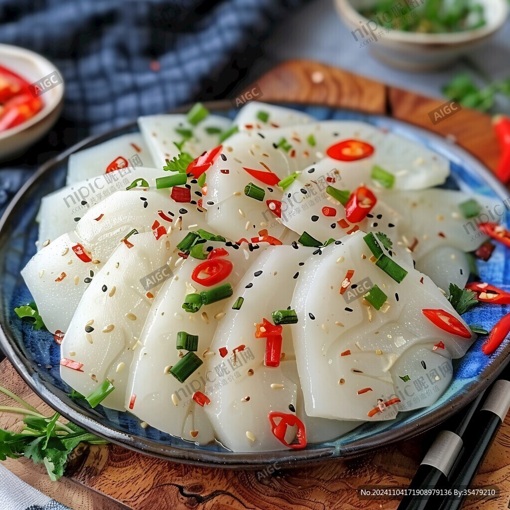 剁椒蒸涼粉