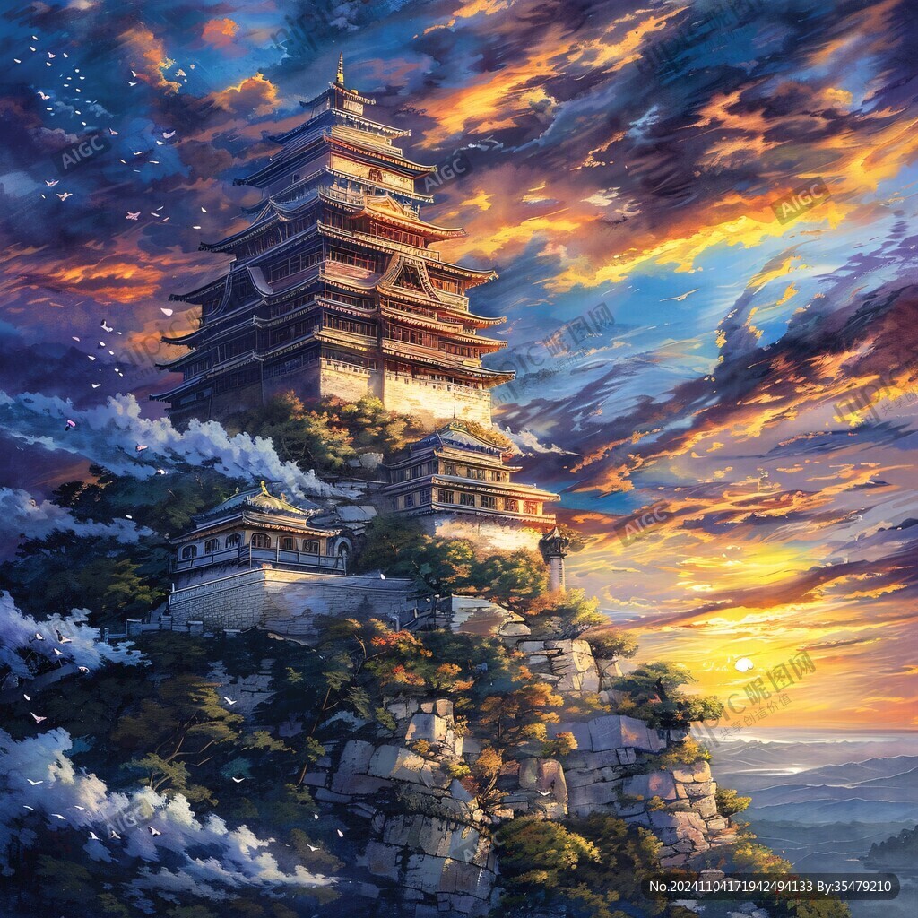 古風(fēng)仙境天上宮闕