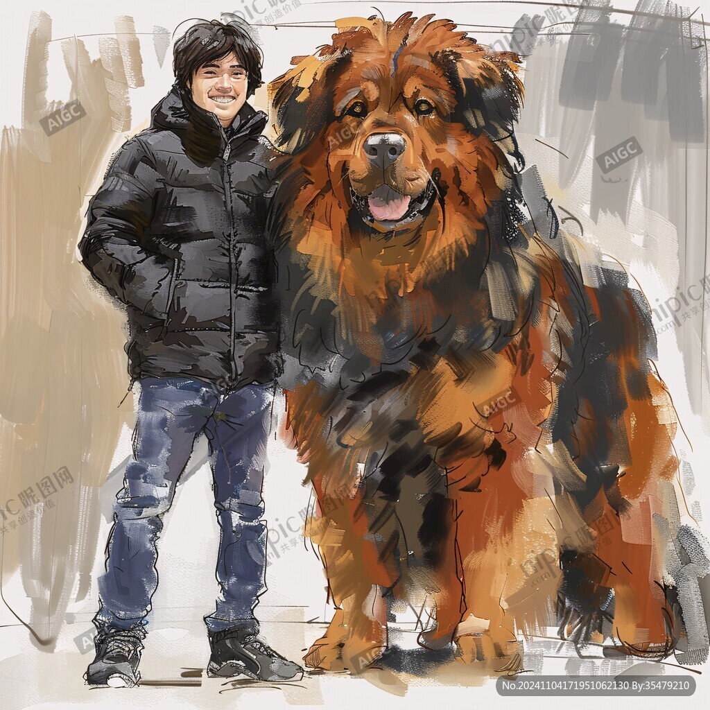 龐大的藏獒