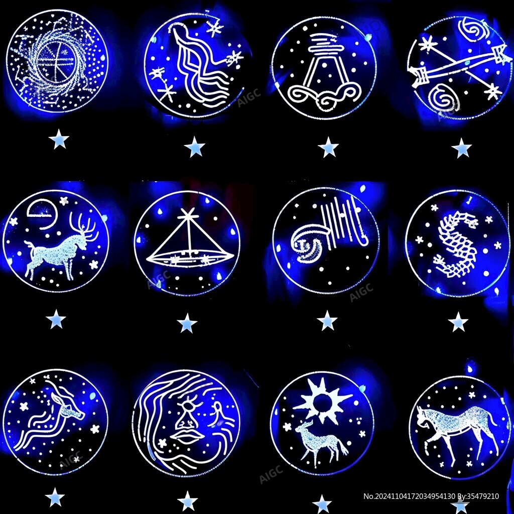 酷炫星座門貼