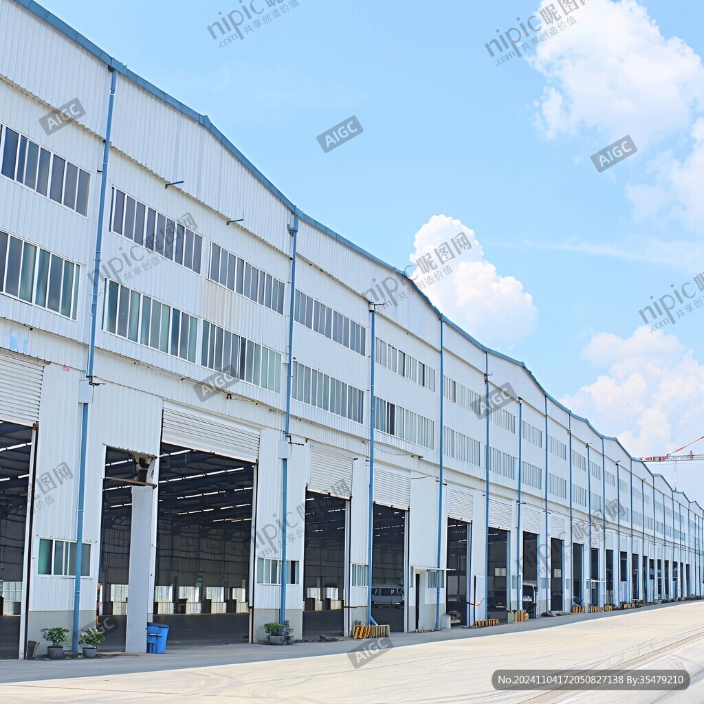 現代化工廠車間廠房