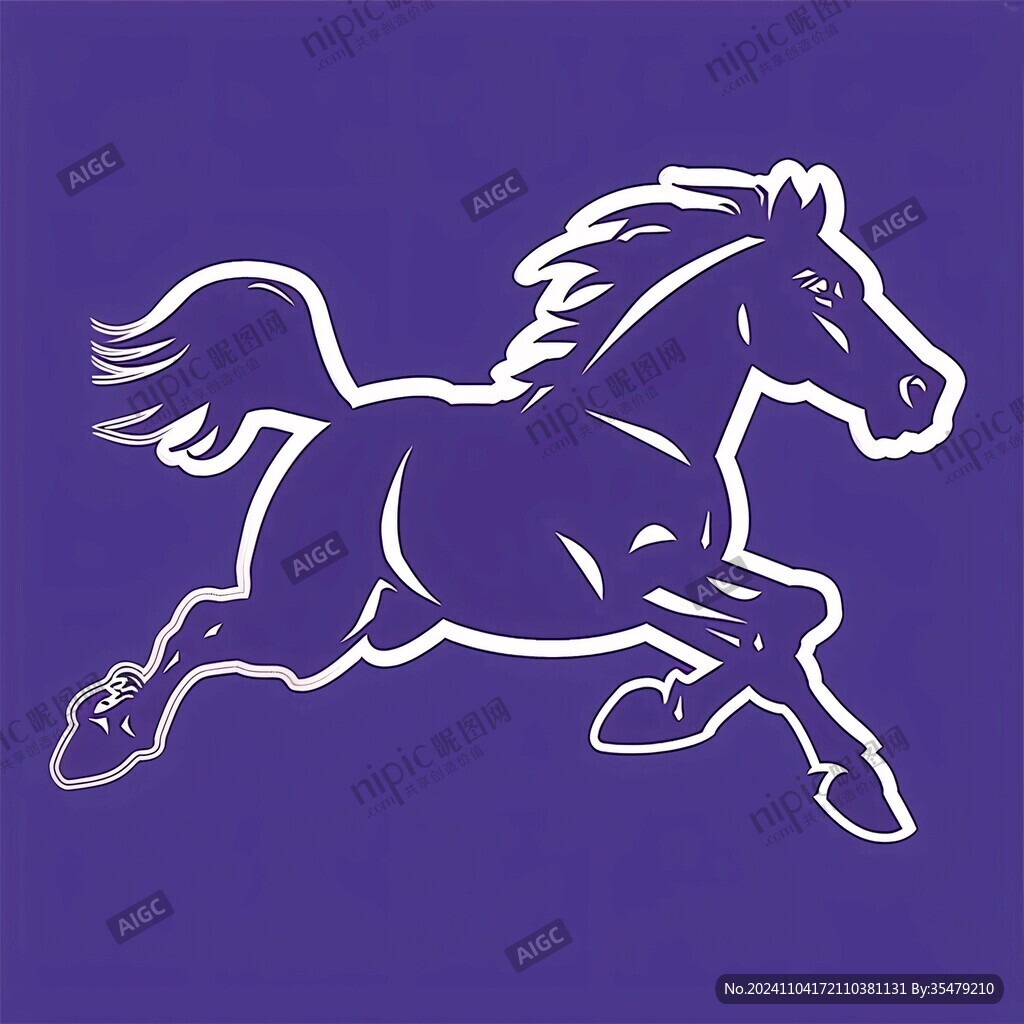奔跑的馬logo