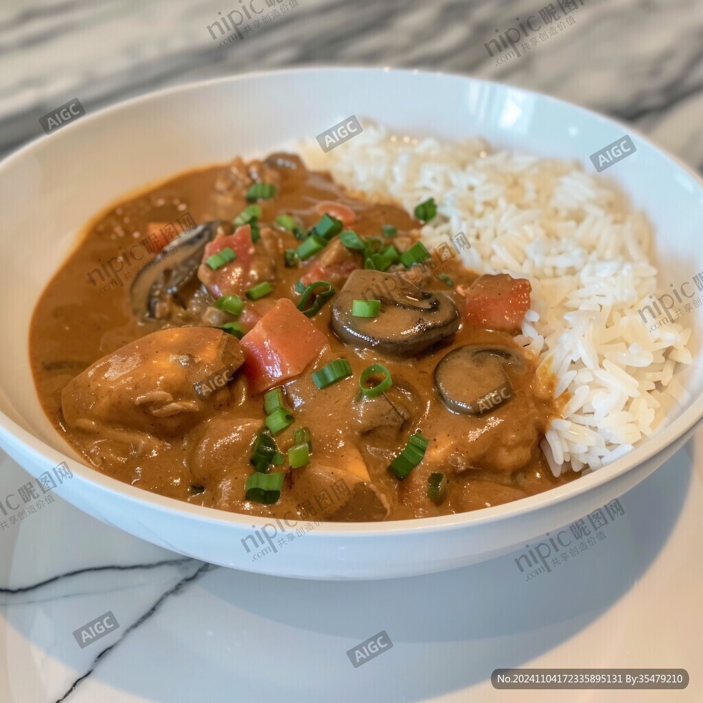 蘑菇牛腩飯