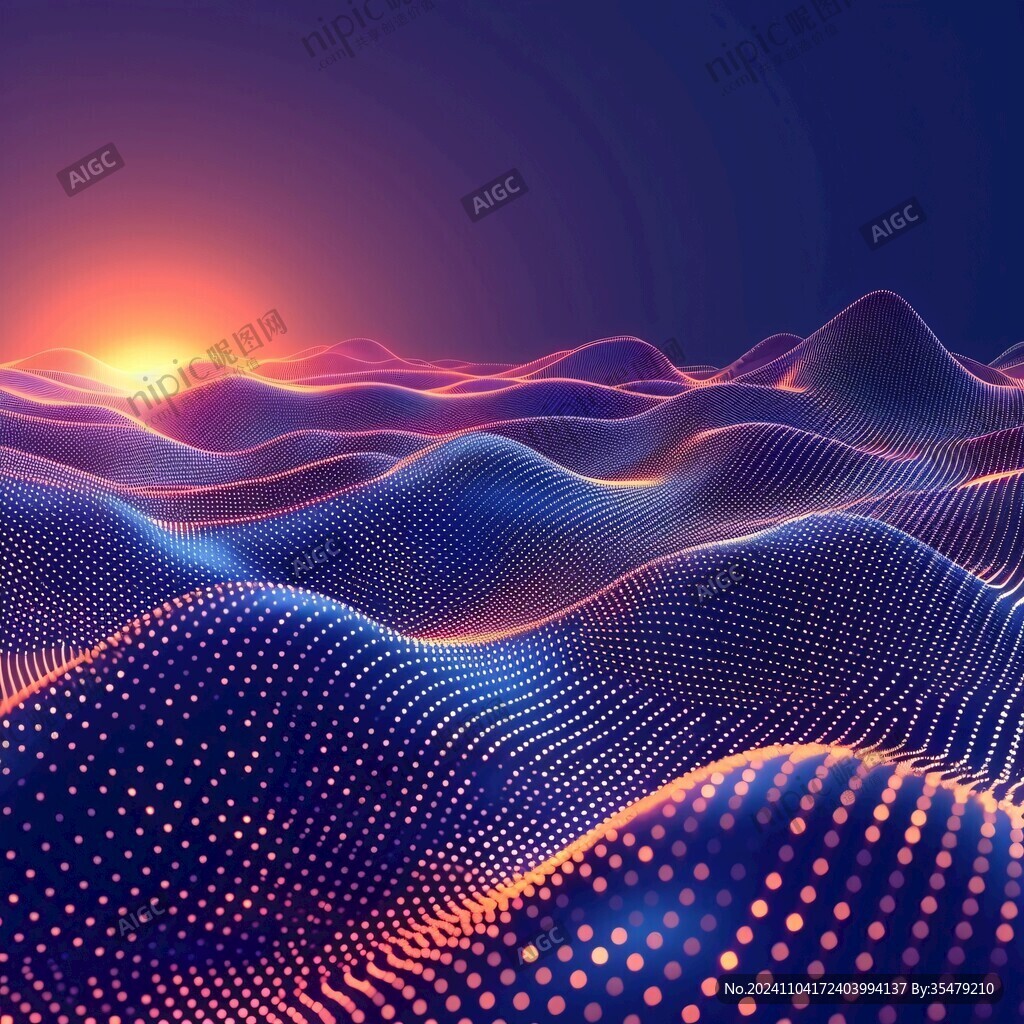 科技風漸變背景