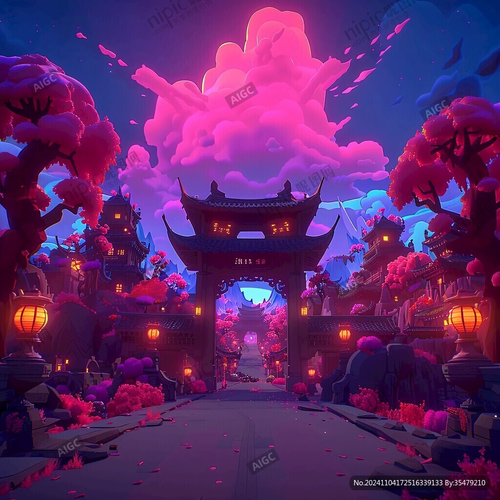 古風(fēng)國潮風(fēng)景