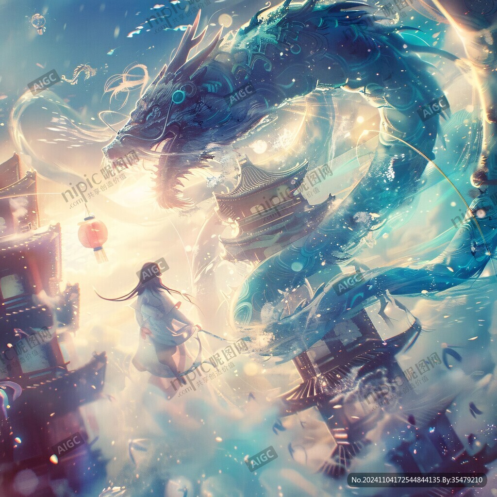 插畫龍年插畫