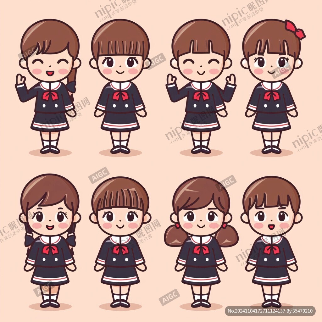 小學生人物設計