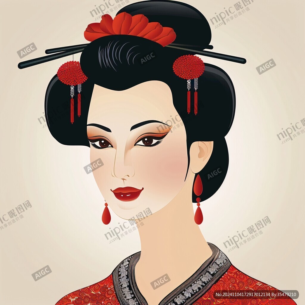 藝妓插圖