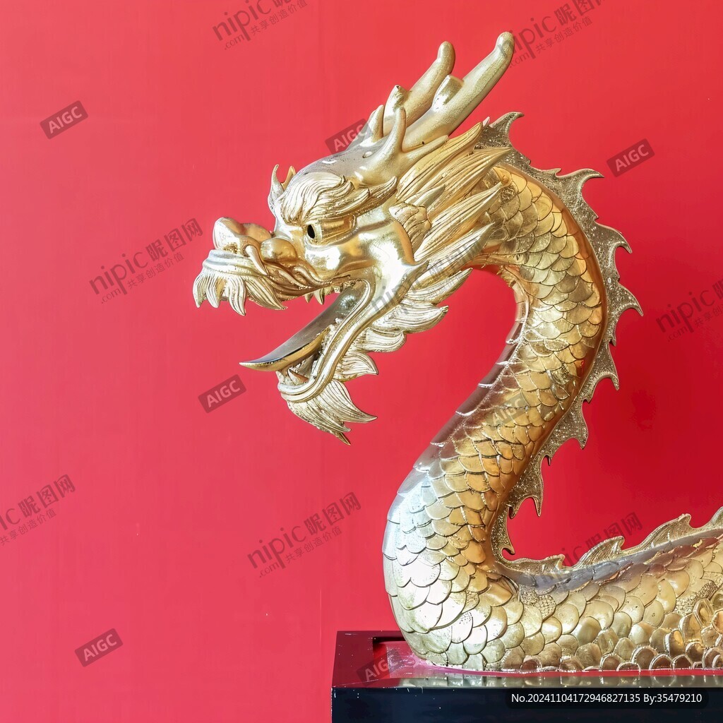 金龍擺件