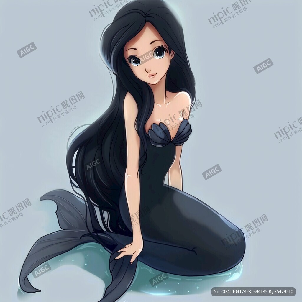 q版美人魚
