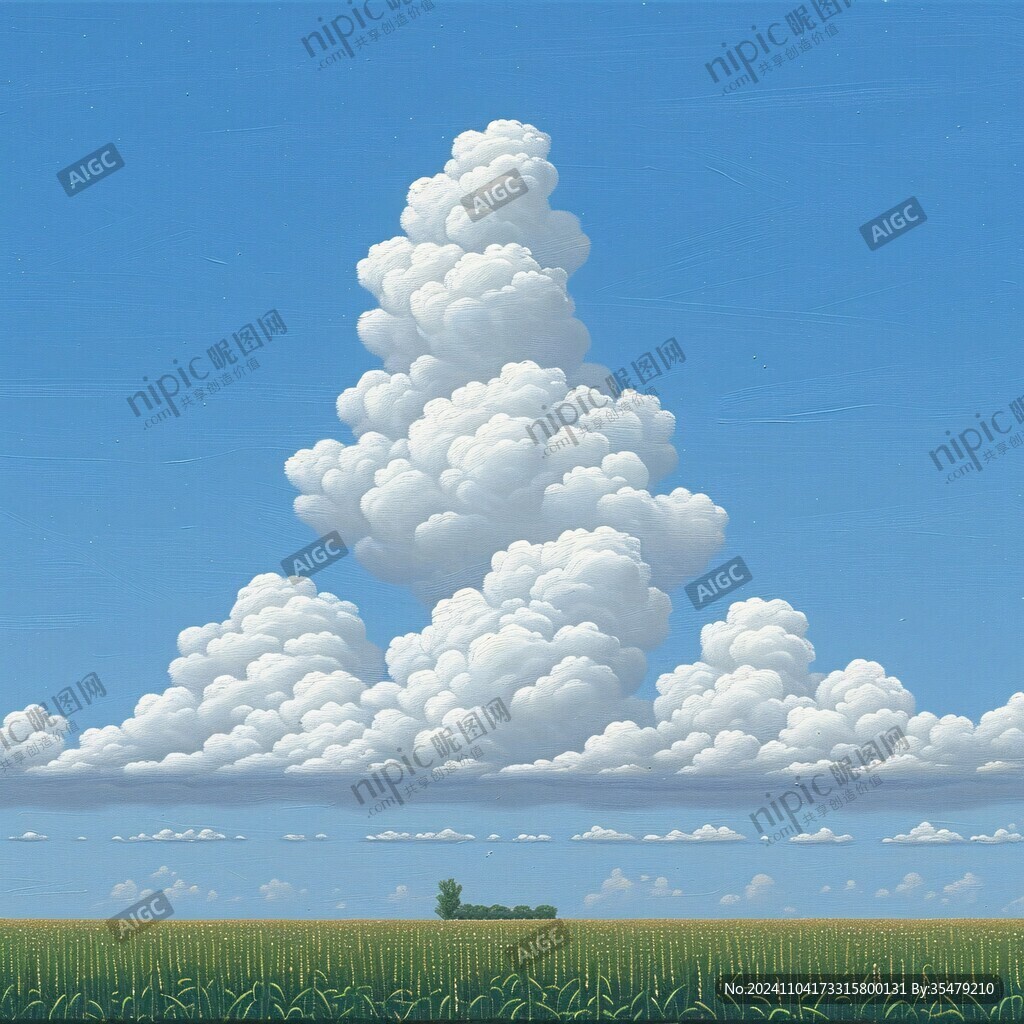 動漫白云素材