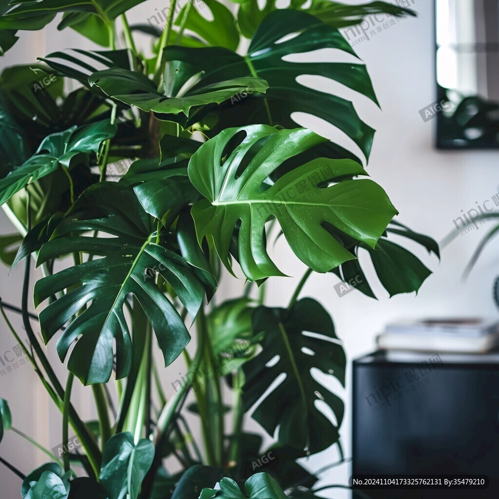 綠植龜背竹