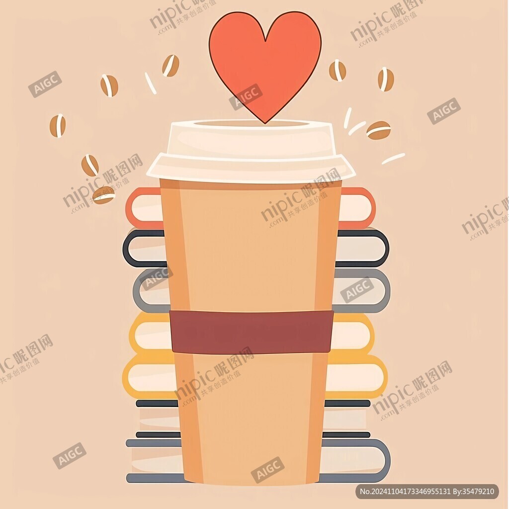 奶茶杯插畫