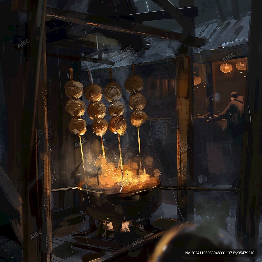 關東煮插畫