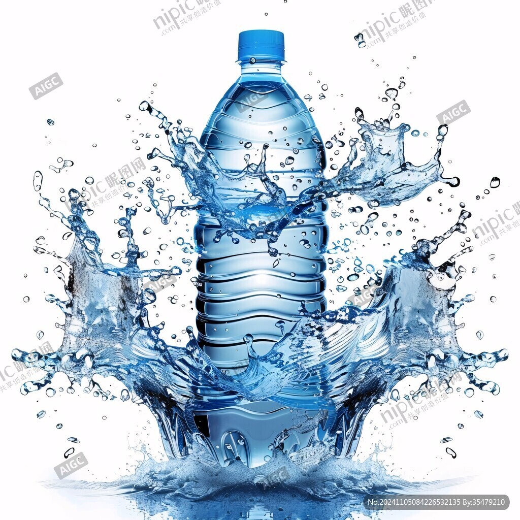 礦泉水瓶效果圖
